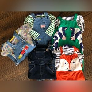 Mini Boden Overall Set